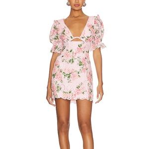 Revolve Chrishelle mini dress MAJORELLE medium